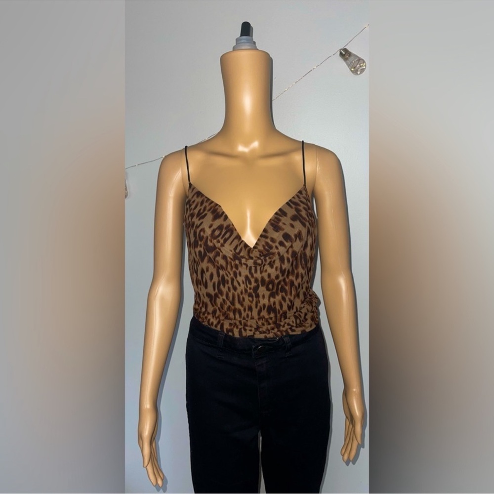 Leopard Print Cami Top